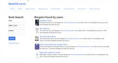 Desktop Screenshot of bookish.co.nz